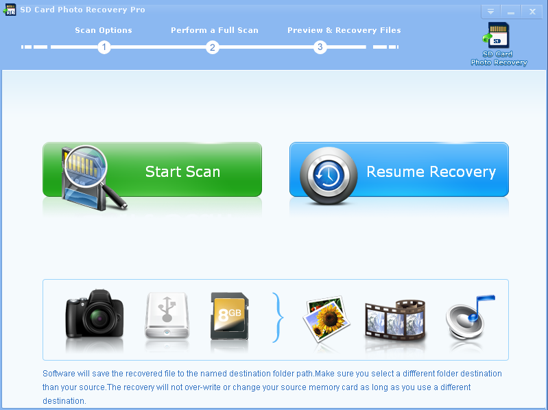SD Card Photo Recovery Pro Screenshot